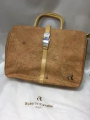 未使用本物ロベルトカヴァロハンドバッグ ショルダーボストン茶柄ビジネストラベル 2025年最新】roberto cavalloの人気アイテム - メルカリ
