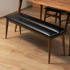 BRUNO ダイニングベンチ 幅130cm ウォールナット - メルカリ