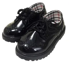 【新着商品】結婚式 子供 発表会七五三 黒 レースアップ 子供靴 入園式 男の子 フォーマルシューズ 卒園式 キッズ [しあわせ倉庫]