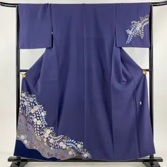 翠山工房 落款 セット 辻ケ花 辻ヶ花 袋帯 辻が花 訪問着 青