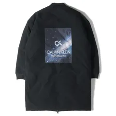 美品 Calvin Klein カルバンクライン ジャケット サイズ:L ギャラクシープリント ロング ボンバー GALAXY PADDED BOMBER 19AW アウター ブルゾン シンプル ブランド カジュアルのサムネイル