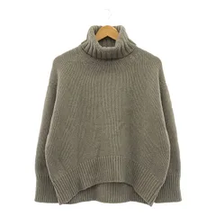 GALERIE VIE / ギャルリーヴィー | ファインウール ハイネックプルオーバー ニット | S | グレージュ系 | レディース