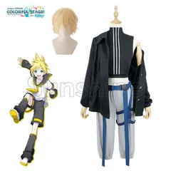 鏡音レンパンキッシュ 右肩の蝶 コスプレ衣装女性M〜L程度ボカロ VOCALOID 鏡音レン(右肩の蝶) - コスプレイヤーズアーカイブ