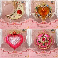 【中古】食玩 雑貨 全4種セット 「美少女戦士セーラームーン ミニチュアリータブレット セーラームーン3」