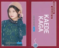 【中古】シール・ステッカー 加賀楓 コレクションステッカー2枚セット 「モバガチャ モーニング娘。’21 オフィシャルオンラインガチャ ～Autumn ver～」 ノーマル賞