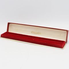 良品 オメガ 空箱 腕時計用 アンティーク ヴィンテージ 赤/レッド メンズ/レディース腕時計用 OGH ABC 2000000 NSK