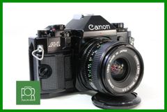 【同梱歓迎】【動作保証・点検済】良品■Canon A-1 ボディ+NEW FD 28mm F2.8■シャッター全速・露出計完動・鳴きなし・割れなし■2442