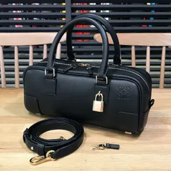 【LOEWE】アマソナ23 クロップド バッグ アマソナ23 バッグ（ソフトグレインカーフ） ベージュ - LOEWE