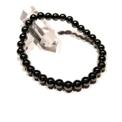 ヘマタイトブレス[anXN]6mm軍神マルスの加護　健康に、オシャレ　磁気