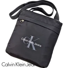 【新品】カルバンクライン ジーンズ サコッシュ ミニショルダーバッグ 斜め掛け 縦型 ユニセックス ブラック CALVIN KLEIN JEANS LV04G3030G UB1
