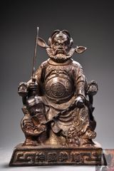 興楽園 木村友敬作 備前焼 東郷平八郎胸像 元帥海軍大将 在銘 古美術
