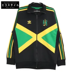 希少‼️ジャマイカ代表 オリジナルス トラックジャケット adidas XL ジャマイカ代表 オリジナルス トラックトップ ブラック