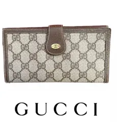 最高級・日本製 ☆送料無料☆ 極美品 GUCCI Wホック財布 154117