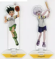 【中古】アクリルスタンド・アクリルパネル ゴン＆キルア ホークス / 描き下ろし BIGアクリルスタンドセット 「HUNTER×HUNTER BASEBALL」