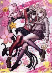 【中古】クリアファイル 集合 描きおろしA4クリアファイル 「PS4/PS Vitaソフト ニューダンガンロンパV3 みんなのコロシアイ新学期」 ゲオ購入特典