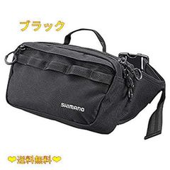 ブラック シマノ(SHIMANO) ミニヒップバッグ ブラック BW-026T
