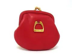 ■美品■ LANCEL ランセル レザー コインケース コインパース 小銭入れ レディース レッド系 DK3325のサムネイル