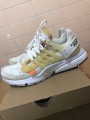 福岡出品　正規品　NIKE ナイキ AA3830-100 × Off-White オフホワイト Air Presto White エアプレスト ホワイト スニーカー ホワイト JP27cm US9 FK