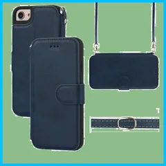 【人気商品】iPhone SE ケース スマホショルダー 第3世代 第2世代 iphone8 ケース iphone7ケース ショルダー 米軍MIL規格 Ｈａｖａｙａ 軽薄 手帳型 ストラップ 耐衝撃 レンズ保護(アイフォンSE3 /あいふぉんSE2/いphon