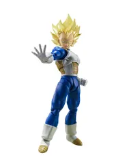 TAMASHII NATIONS  S.H.フィギュアーツ ドラゴンボールZ スーパーサイヤ人ベジータ-目覚めるスーパーサイヤ人の血　可動フィギュアのサムネイル