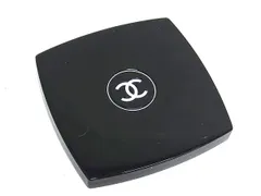 CHANEL シャネル ココマーク ミロワールドゥーブルファセット 折り畳み コンパクトミラー 拡大鏡 ブラック系 DK2754