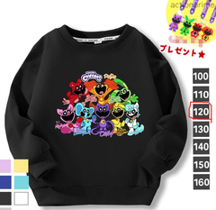 即納 当日発送可 長袖 トレーナー 秋冬アイテム トップス キッズ グッズ ポピープレイタイム キャットナップ チャプター３ poppyplayTime スマイリングクリッターズ 猫