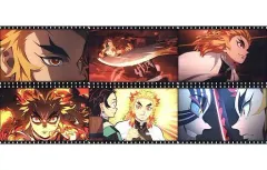 【中古】ポストカード 煉獄杏寿郎 ポストカードBセット(6枚セット) 「劇場版 鬼滅の刃 無限列車編」 AnimeJapan 2021グッズ