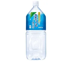 南日本酪農協同 屋久島縄文水 2Lペットボトル×6本入｜ 送料無料 天然水 飲料水 ナチュラルウォーター 軟水 PET