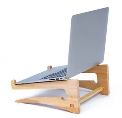 【在庫処分】ノート 純木製 PCスタンド 机上 パソコン台 インテリア/PC/Mac/Macbook/Macbook 姿勢調整 Air/Macbook 14.3-19インチに適用 パソコンスタンド Proなどに適用 スタンド 品質 ノートパソコン (B型，14