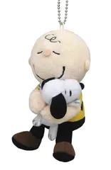 スヌーピー チャーリーハグ マスコットチャーム 182406 ピーナッツ チャーリー ブラウン ぬいぐるみ 仲間 友達 キュート かわいい キーホルダー チャーム