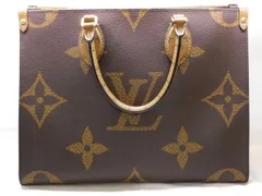 美品 ヴィトン M45321 FP0291 ■ オンザゴー MM トートバッグ モノグラム・ジャイアント・リバース □ LOUIS VUITTON 7I