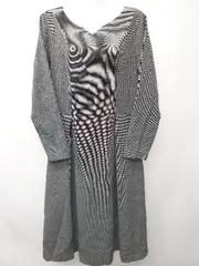 ◇ ⊇ closet story クローゼット ストーリー UNITED ARROWS 長袖 膝丈 ワンピース ブラック系 レディース E  【1507160014902】