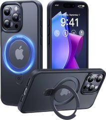 【HK55】　CASEKOO iPhone 15 Pro ケース、iPhone 15 Pro 用ケース、耐衝撃、指紋防止、マット仕上げ、黄ばみ防止、薄型半透明、電話 15pro ケース、ストラップホール、ワイヤレス充電、iPhone 15Pro 用ケース