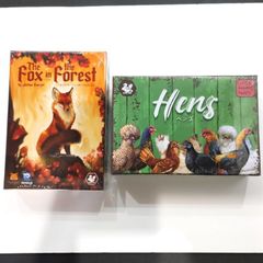 【セット】ボードゲーム フォックスインザフォレスト日本語版 ＆ ヘンズ 日本語版 【新品未開封-4573538060205-4573538060298】