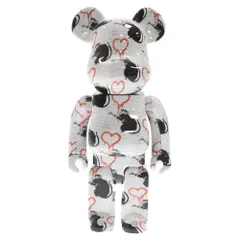 MEDICOM TOY (メディコムトイ) BE@RBRICK BANKSY LOVE RAT 400% ベアブリック フィギュア 人形 バンクシー ラブラット ホワイトのサムネイル