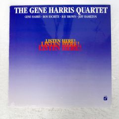 US盤 THE GENE HARRIS QUARTET/LISTEN HERE/CONCORD JAZZ CJ385 LP