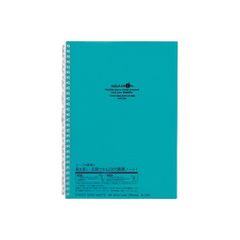 【再入荷！リヒトラブ】ツイストノート AQUA DROPs青緑セミB5S型29穴