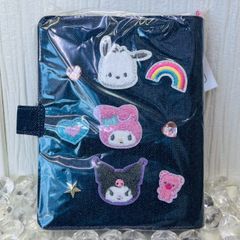 サンリオ　デニムワッペン　バインダー サンリオ デニムワッペンデザイン バインダー - メルカリ