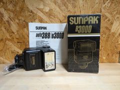 SUNPAK B3000 サンパック　ストロボ　フラッシュ　箱　説明書付き