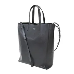 CELINE セリーヌ バッグ ブラック 黒 / バーティカル カバ スモール トートバッグ / ショルダーバッグ 2WAY レザー / 鞄 カバン / イタリア製【レディース】【中古】のサムネイル