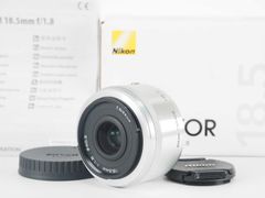 ニコン Nikon 1 NIKKOR 18.5mm F/1.8 Lens Silver For Nikon 1 Mount Cameras 元箱 [新品同様] #Z5059A
