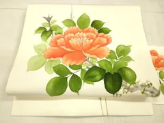 【N33】厳選西陣逸品　江戸染職人　友禅作家　内山晴祥　作家物落款あり　手描き　竹文様　高級美術名古屋帯　検★袋帯名古屋帯簪帯締め 2025年最新内山晴祥の人気アイテム - メルカリ