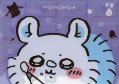 【中古】小物入れ・マルチケース・缶ケース モモンガ オリジナルA5マルチケース 「ちいかわ なんか小さくてかわいいやつ×ローソン×ロッテ」 対象お菓子購入特典