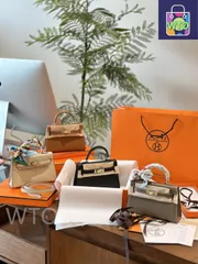 【今日特価】Herm?s Mini Kelly 2nd アップグレード レザー バッグ（フルパッケージ付き）-WT0輸入