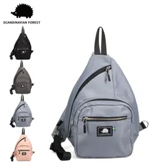 [SCANDINAVIAN FOREST/スカンジナビアンフォレスト] ショルダー 251-KESF308 ショルダーバッグ ボディバッグ ワンショルダー メンズ レディース 斜めがけ （チャコール）