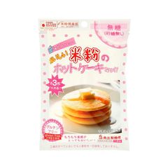 1069765-4-kf 米粉のホットケーキみっくす（無糖）120g✖️4個セット【南出製粉所】