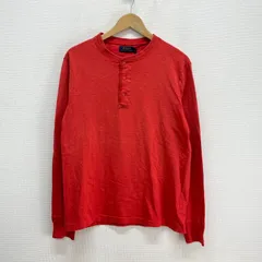 未使用 POLO RALPH LAUREN ポロ ラルフローレン ヘンリーネック カットソー 長袖Tシャツ ロンT M 10129034