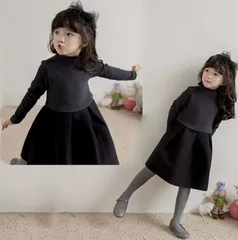 子供ワンピース フォーマル 入学式 グレー 黒 ブラック こどもドレス ピアノ 発表会 七五三 子供服 お受験 面接 説明会 キッズワンピース 冠婚葬祭 卒業式 卒園式 入園式 春 秋 冬 結婚式 長袖