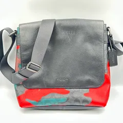 COACH　コーチ　ショルダーバッグ　カモフラ迷彩