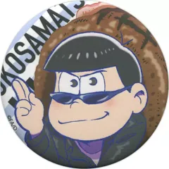 【中古】バッジ・ピンズ(キャラクター) カラ松(背景ストライプ) 「おそ松さん おこさ松ランチ トレーディング缶バッジ」